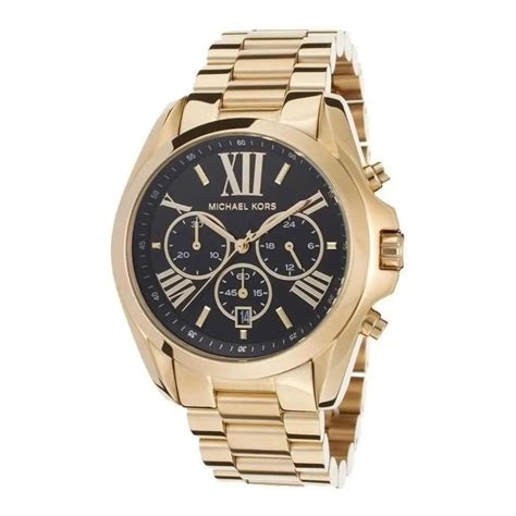 relógio michael kors original mk5739 bradshaw feminino dourado e preto|Michael Kors bradshaw.